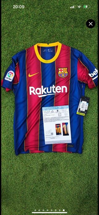 Camiseta Messi Firmada