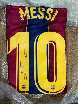 Camiseta Messi Firmada