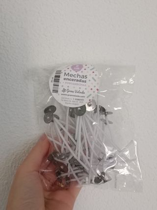 Mechas enceradas Gran Velada 8 cm