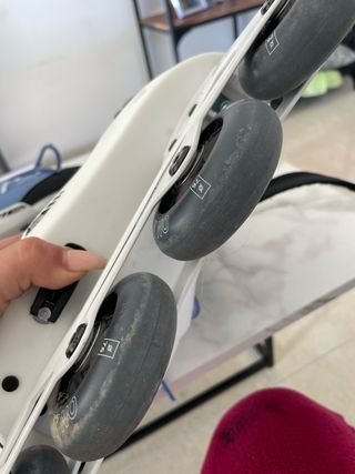 Patines en línea azules y negros talla 38-41