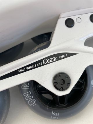 Patines en línea azules y negros talla 38-41