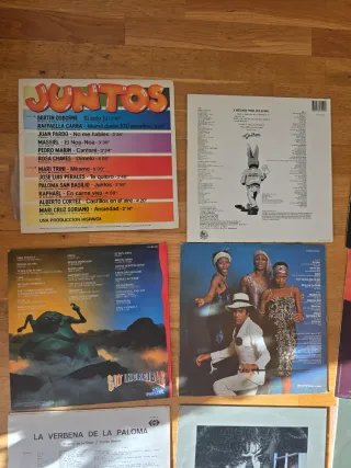 Lote 25 Vinilos Varios Géneros