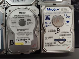 Lotto n.8 hard disk interni 3,5" 200-160-80GB PC