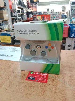 MANDO XBOX 360 DE CABLE COMPATIBLE SIN USAR