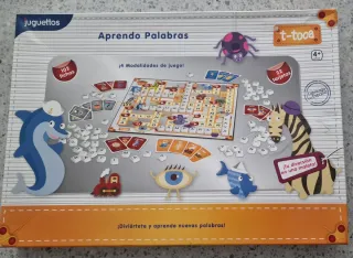 Juego Juguettos Aprendo Palabras