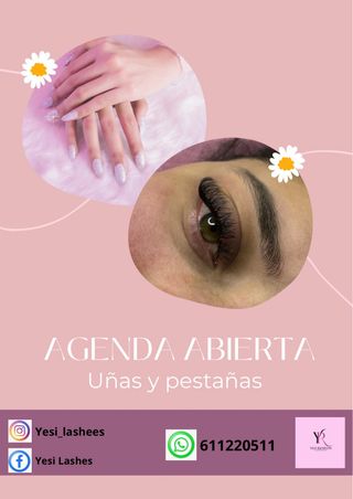 manicura y pestañas pelo a pelo