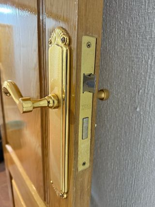 Puerta de roble macizo 62cm