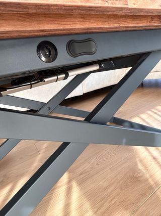 Mesa de madera extensible nogal