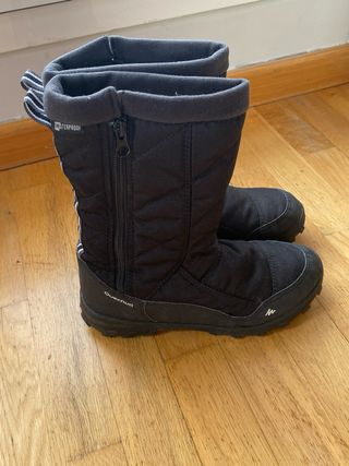 Botas de nieve Quechua negras