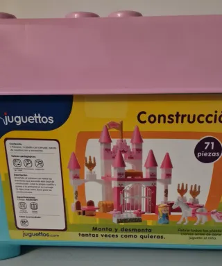 Juguettos Construcción Castillo 71 Piezas