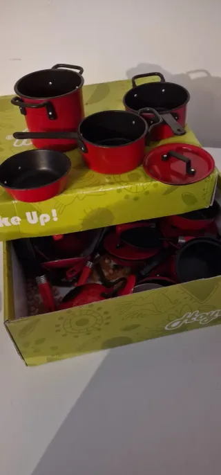 Juego de Cocina Rojo