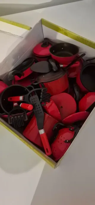 Juego de Cocina Rojo