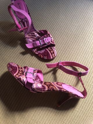 Sandalias Talla 40 Estampado Paisley