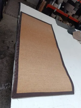 Alfombra Yute Natural Beige/Marrón