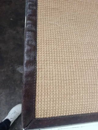 Alfombra Yute Natural Beige/Marrón