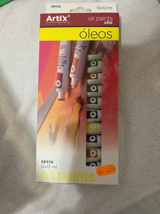 Artix Pinturas al Óleo 12x12ml