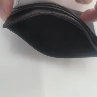 Porta carte Valentino in pelle nero uomo