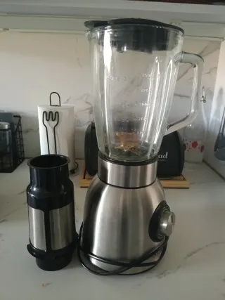 Batidora de vaso de acero inoxidable