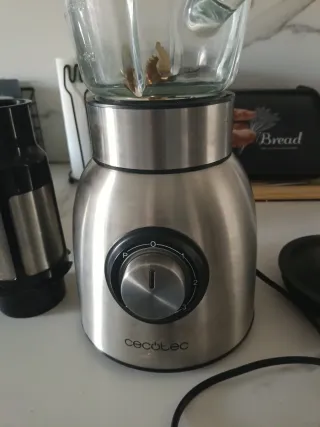 Batidora de vaso de acero inoxidable