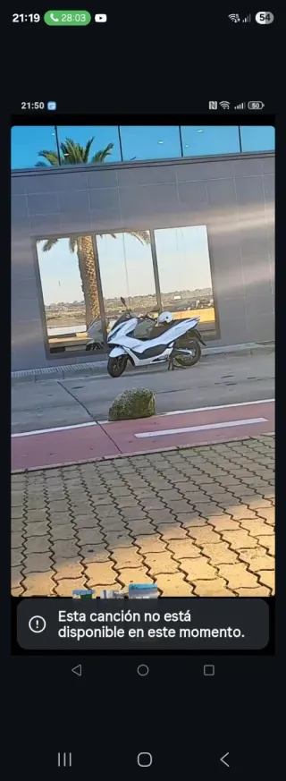 Honda PCX 125 Blanca