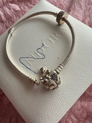 Pulsera Pandora Plata con Charms