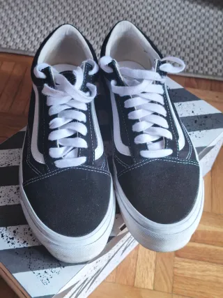 Vans Old Skool L Negras y Blancas