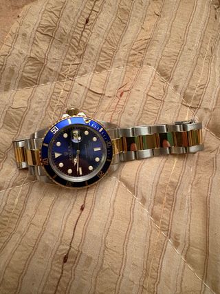 Orologio  Automatico Vintage Blu/oro