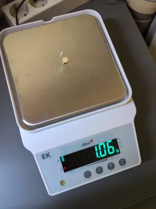 Mini medalla Virgen Del Rocío Plata