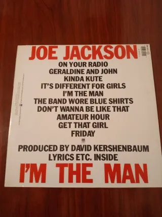 Vinilo Joe Jackson I'm The Man