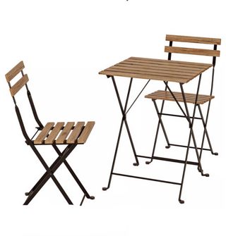 Set Tavolo e Sedie da Giardino Pieghevoli