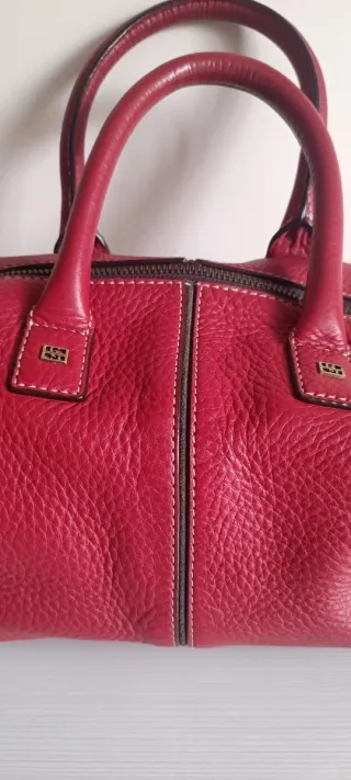 Bolso Gloria Ortiz Rojo Piel