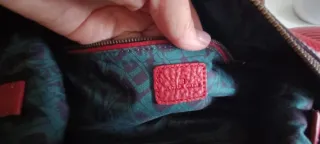 Bolso Gloria Ortiz Rojo Piel