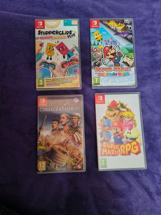Nintendo Switch + Juegos