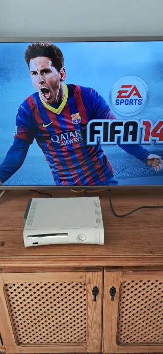 Consola Xbox 360 Blanca