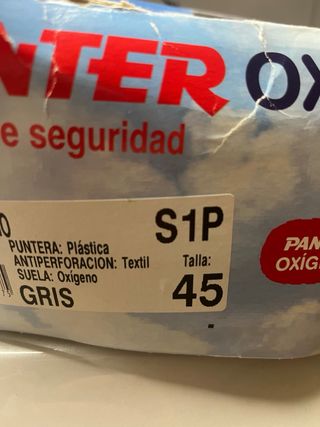 Zapatos de seguridad Panter Oxigeno