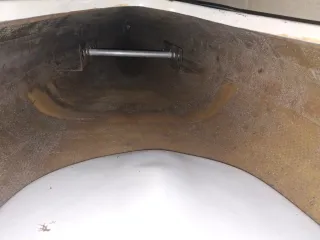 Piragua de Fibra de Vidrio Azul