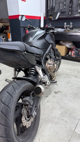 Honda CB650F 2017 Negra