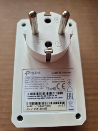 Adaptador Powerline TP-Link AV800