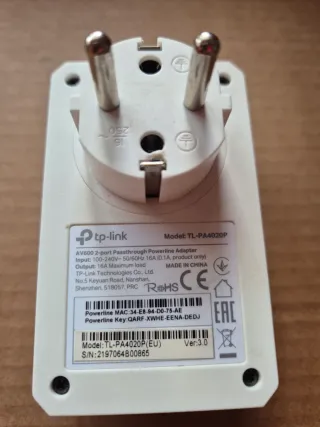 Adaptador Powerline TP-Link AV800