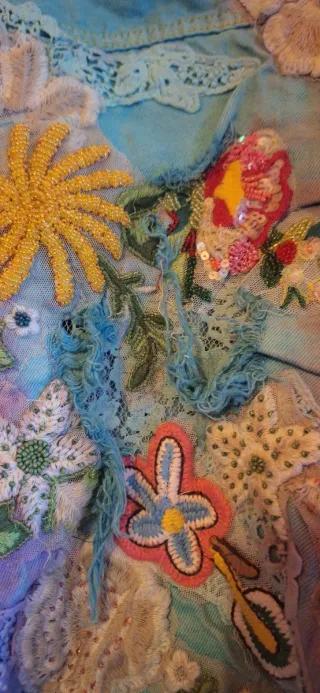 Giubbotto Antica Sartoria ricamato