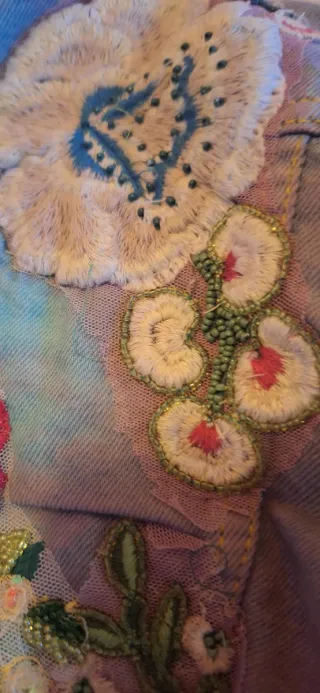 Giubbotto Antica Sartoria ricamato