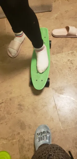 Monopatin infantil verde