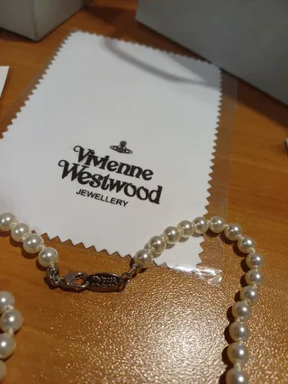 Collana Vivienne Westwood perle argento