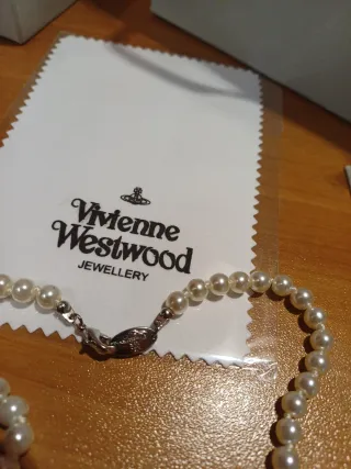 Collana Vivienne Westwood perle argento