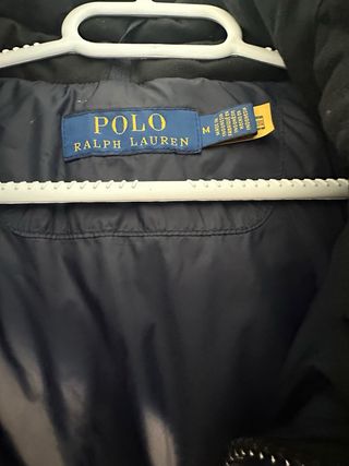 Chaqueta Polo Ralph Lauren Negra Roja, sin capucha