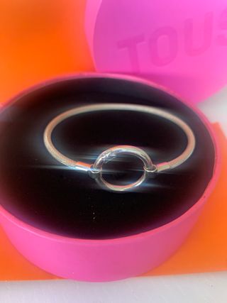 Pulsera Tous Hold Plata y Acero