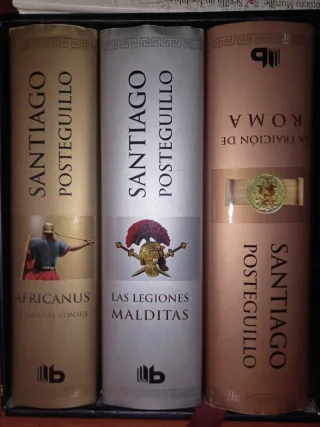 Trilogía Santiago Posteguillo