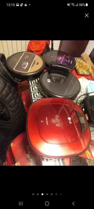 Lote robots aspirador 4 unidades