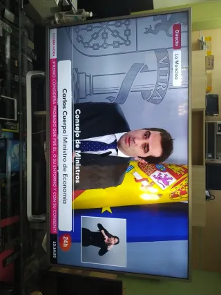 Smart TV Philips Plata de 55 pulgadas