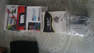 Nintendo 3DS XL Blu con Mario Kart 7